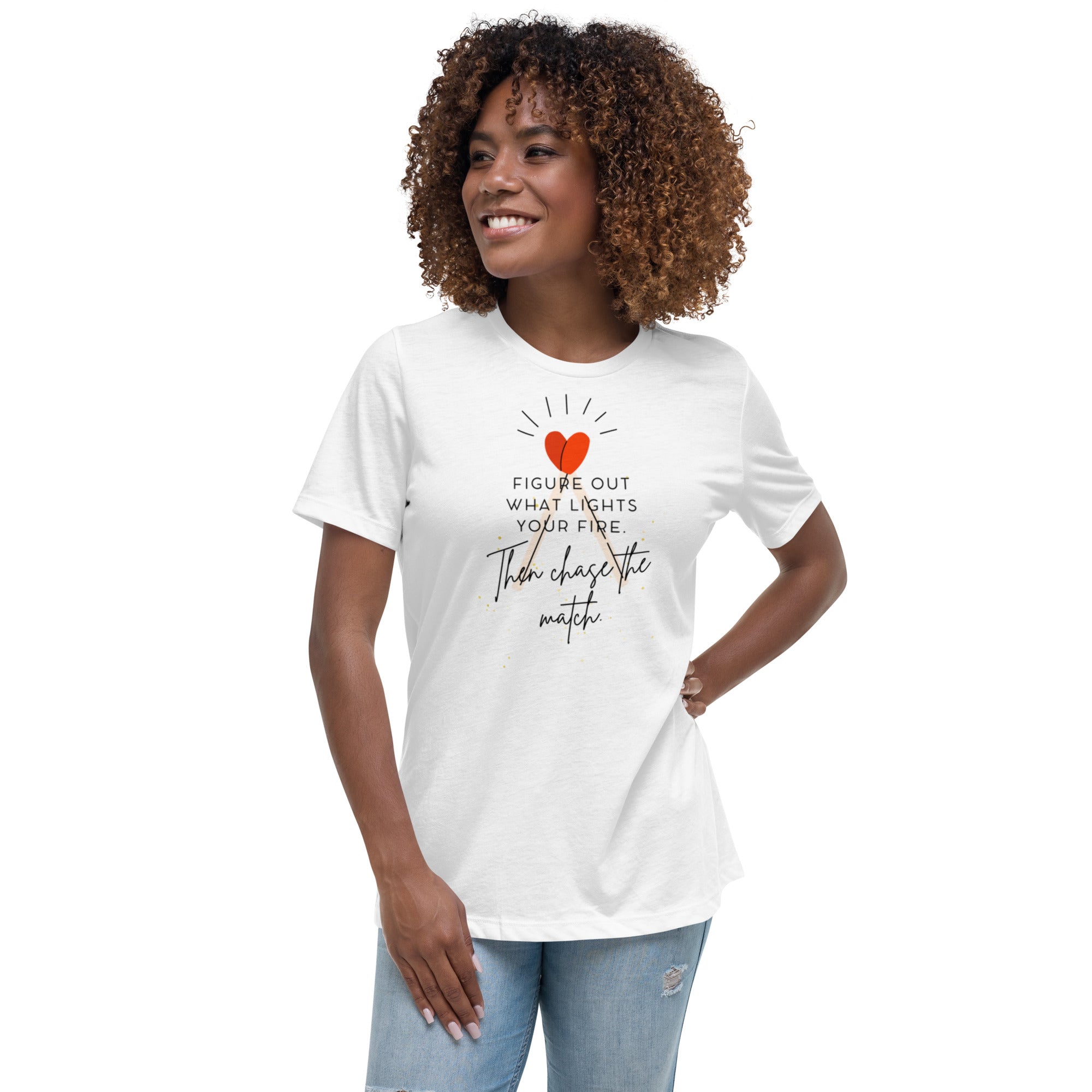 Lockeres Damen-T-Shirt